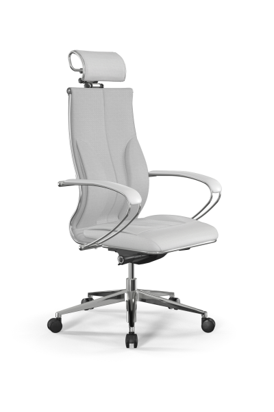 Кресло для руководителя Метта Samurai B2-11K - Infinity /Kc06/Wm06/K2cL/H2cL-3D(M26.B32.G25.W03) (Белый)