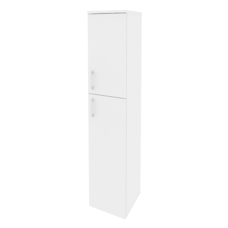 Шкаф высокий узкий правый Onix O.SU-1.8R 400x420x1977 (Белый Бриллиант)