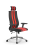 Кресло для руководителя Метта Sit 10 B2-187D - Extra /Kb40/Wh40/D03P/H3mL-G-2D(M09.B23.G18.W01) (Красный | Черный)