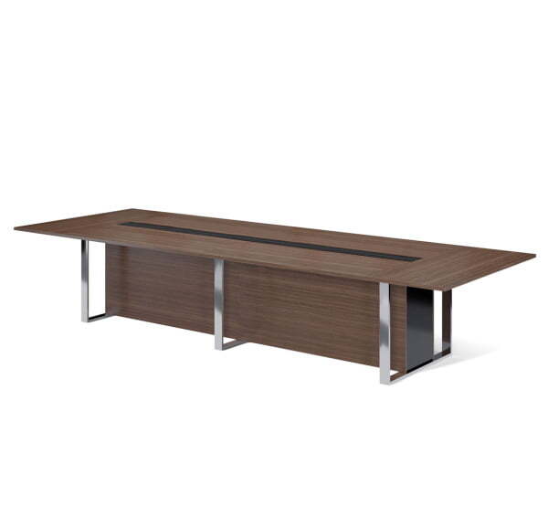 EXE Стол для переговоров L396 101 921 (Орех/Хром металл)