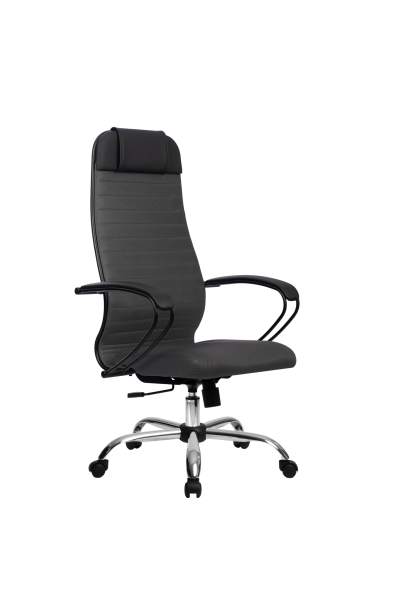 Кресло для руководителя Метта МЕТТА-21(MPRU)/подл.130/осн.003 (Темно-серый)