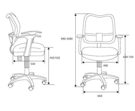 Интер LB / черный пластик / серая сетка / серая ткань (Серый)