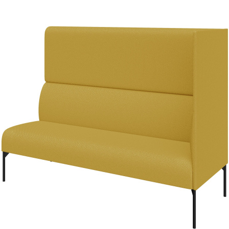 Диван Бридж. Модуль 3-местный левый высокий. (Модуль 3-местный левый высокий sweet_yellow)