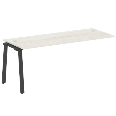 Проходной наборный элемент рабочей станции Metal System Style БА.ПРС-СП-1.5 1800x720x750 (Дуб Наварра/Антрацит металл)