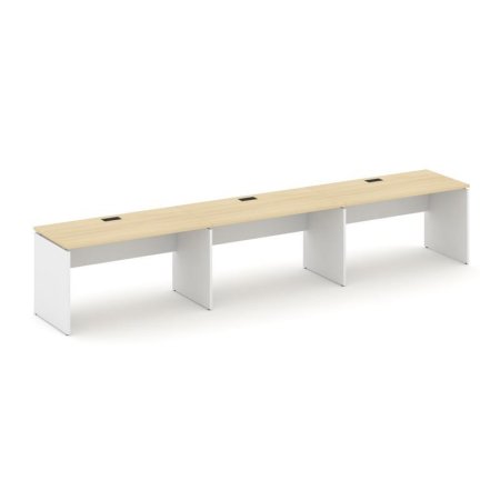 Рабочая станция 1 сторонняя SN-D.ORS-052 (3540х800х750) (Акация Лорка/Белый)