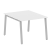 Стол для переговоров (1 столешница) на А-образном м/к Metal System Style БА.ПРГ-1.1 1000x1235x750 (Дуб наварра/Серый металл)