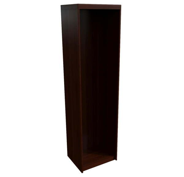 Каркас шкафа одностворчатого Sorbonne 22501 470x450x2000 (Темный орех)