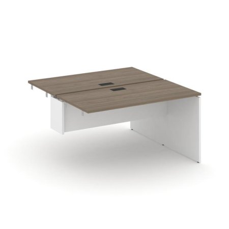 Стол-приставка к опорным элементам SN-D.DPRS-014 (1580х1432х750) (Вяз Благородный/Белый)