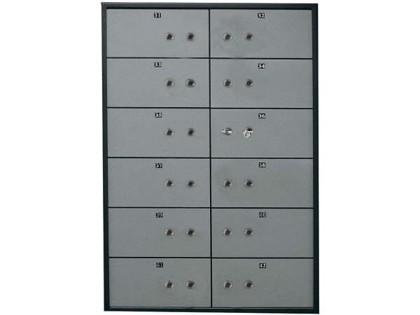 Блок депозитных ячеек VALBERG DB-12 DGL (Серый/Графит)