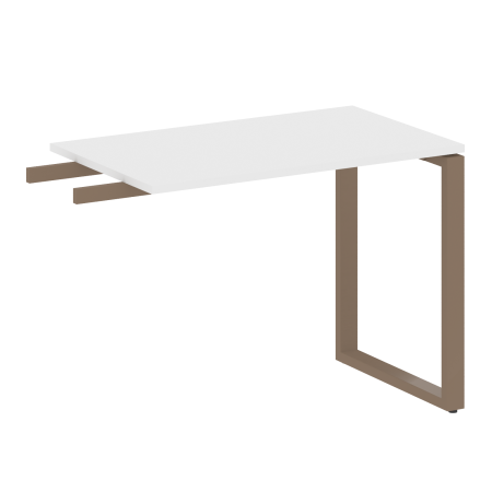 Приставной элемент БО.ПР-3 1000x600x750 (Белый/Мокко металл)