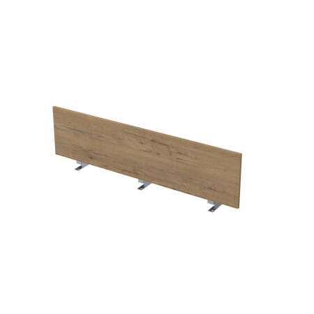 9БР.007.3 Барьер из ЛДСП , фронтальный (1200x16x300) (Teakwood)