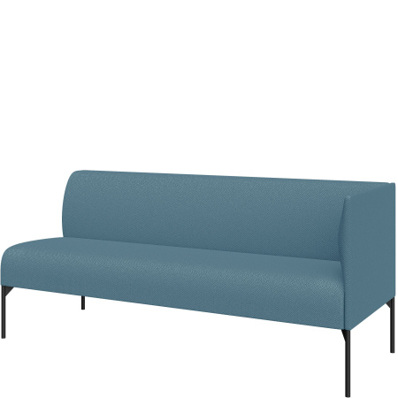 Диван Бридж. Модуль 3-местный левый. (Модуль 3-местный левый sweet_azure)