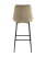 Стул барный Флекс велюр капучино (Стул барный Флекс капучино)