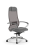 Кресло для руководителя Метта Samurai L1-2K - TS+Infinity /Uc00/Wm06/K2cL(M06.B31.G04.W03) (Светло-коричневый | Серый)