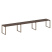 Рабочая станция Metal System Style БО.СМ-3.4 4800x720x750 (Дуб Наварра/Серый металл)