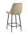 Стул полубарный Флекс велюр капучино (Стул полубарный Флекс капучино)