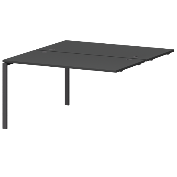 Модуль двойной универсальный на металлокаркасе Смарт СМС2-П-12К.149Э.Пр25 1200x1496x750 (Графит/Антрацит)