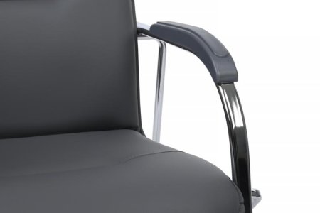 Стул Самба с пластиковыми подлокотниками SMB-03H Серый (Серый)