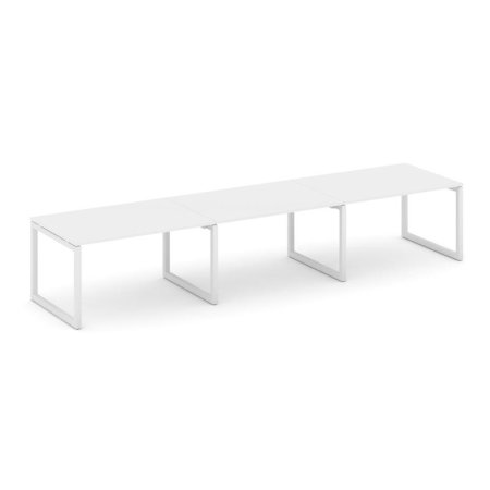 Стол переговорный SN-5O.SPRG-023.3 (4410х980х750) (Белый/Металл Белый)