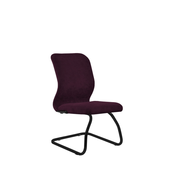 Кресло для руководителя Метта SU-Mr-4(Vivaldi)/подл.000/осн.008 (Сливовый)