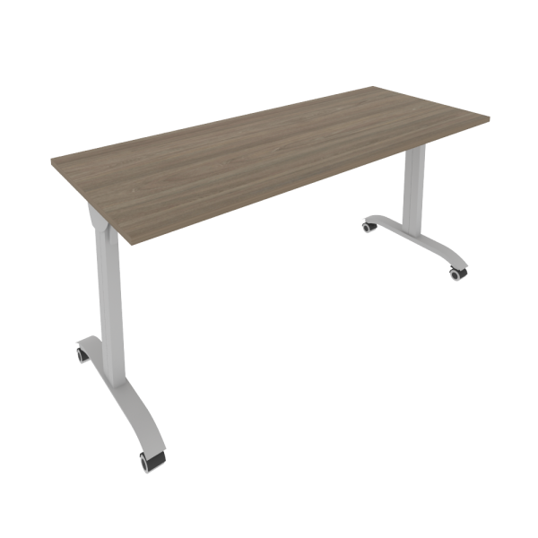 Стол складной мобильный Mobile system СМ-6 1600x650x757 (Вяз Благородный/Серый металл)