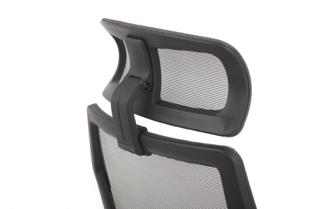 Офисное кресло Oliver RCH W-203AC Черный пластик | Серый (Серый | Черный)