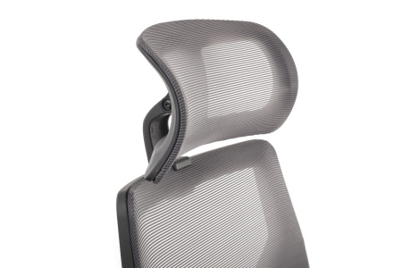 Офисное кресло Oliver RCH W-203AC Черный пластик | Серый (Серый | Черный)