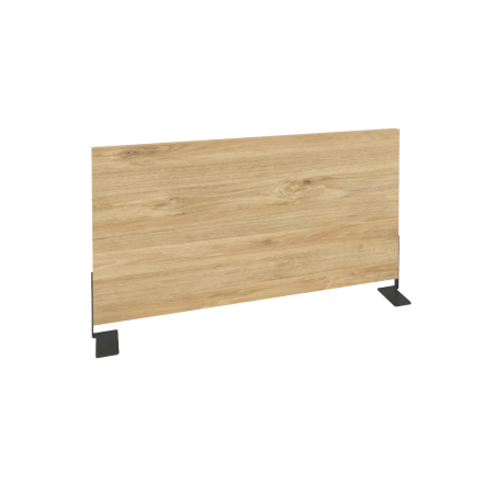 Экран боковой ЛДСП Onix O.EKR-72 720x370x18 (Тиквуд Светлый/Черный)