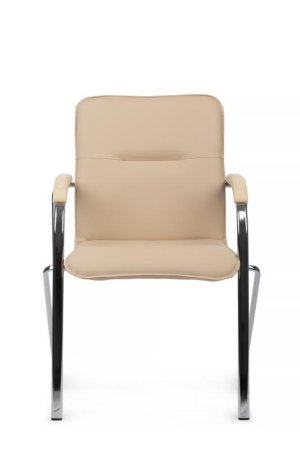 Стул Самба с пластиковыми подлокотниками SMB-03H Бежевый (Бежевый)