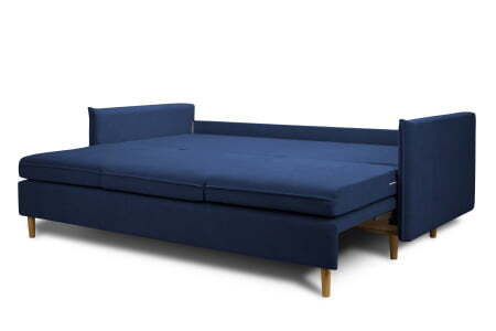 Диван 3-местный раскладной Oliver (2120x1000x960) Синий (Синий)