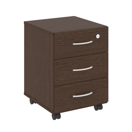 Тумба подкатная 3 ящ. Nova S В.ТМ3 407x439x556 (Венге Цаво)