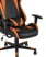 Кресло игровое TopChairs Gallardo оранжевое (Геймерское кресло Gallardo оранжевый)
