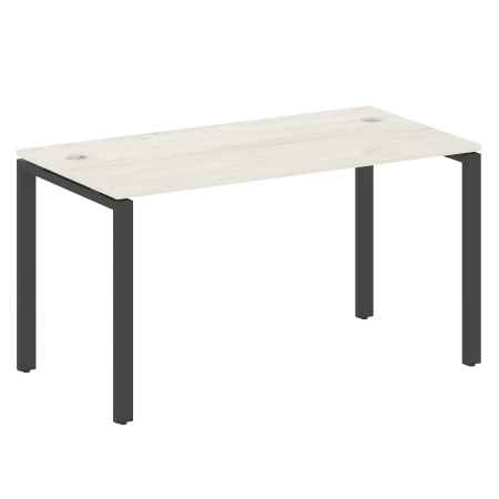 Стол письменный Metal System Style БП.СП-3 1400x720x750 (Дуб Наварра/Антрацит металл)