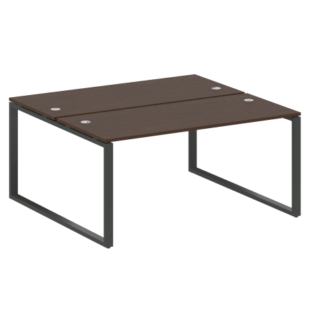 Рабочая станция Metal System Style БО.РАС-СП-2.4 1600x1475x750 (Венге Цаво/Антрацит металл)