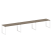 Рабочая станция Metal System Style БО.СМ-3.4 4800x720x750 (Дуб Наварра/Серый металл)
