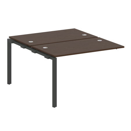 Проходной наборный элемент рабочей станции Metal System Style БП.ПРС-СП-2.2 1200x1475x750 (Венге Цаво/Антрацит металл)