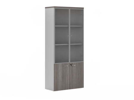 Шкаф комбинированный алюм. Flash FLS331 900x420x2069 (Лиственница)