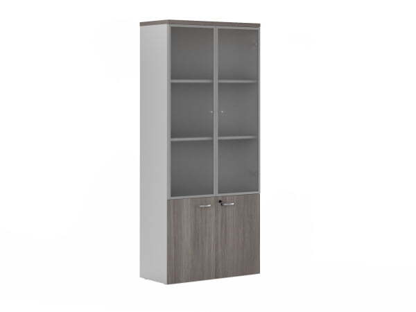 Шкаф комбинированный алюм. Flash FLS331 900x420x2069 (Лиственница)