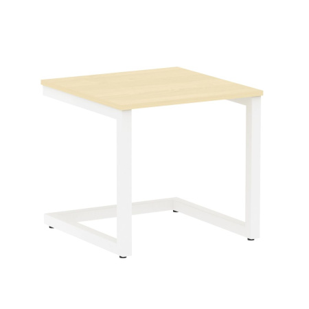 Компьютерный стол VR.SP-2-58G 580x600x550 (Клен/Белый Металл)