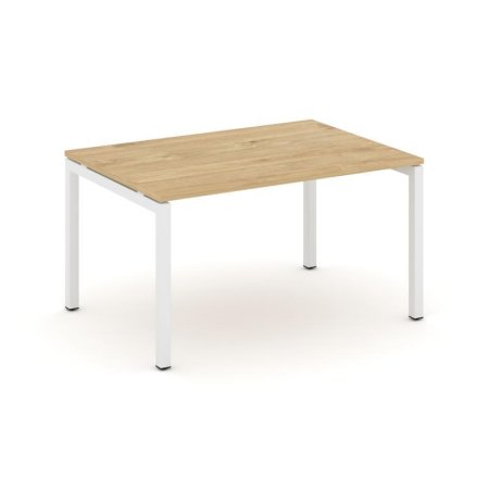 Стол переговорный SN-5P.SPRG-002.3 (1180х980х750) (Тиквуд Светлый/Металл Белый)