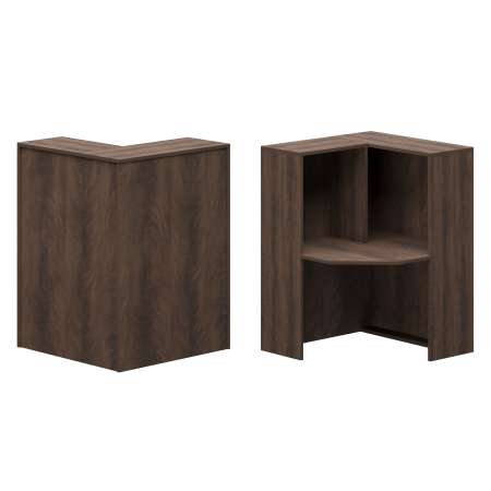 Стойка угловая левая Ресепшн А-555 900x900x1220 (Лагос)