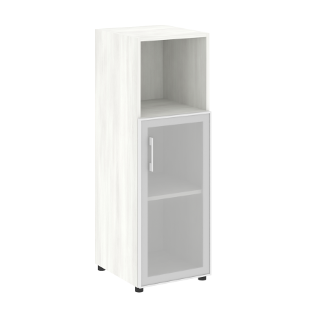 Шкаф средний узкий нужен топ правый LT.SU 2.2R R 400x450x1195 (Снежная Патина)