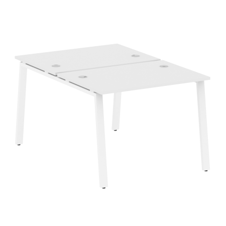 Рабочая станция Metal System Style БА.РАС-СП-2.1 1000x1475x750 (Белый/Белый металл)