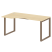 Стол криволинейный левый Metal System Style БО.СА-1 Л 1600x900x750 (Дуб Наварра/Серый металл)