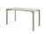 Стол одиночный на металлокаркасе Solution D-31 1400x700x750 (Бетон/КашемирБежевый)
