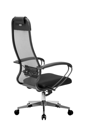 Кресло для руководителя Метта МЕТТА-11(MPRU)/подл.130/осн.004 (Темно-серый)