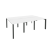 Рабочая станция на П-образном м/к Onix O.MP-D.RS-6.0.8 2340x1635x750 (Тиквуд Темный/Белый Металл)