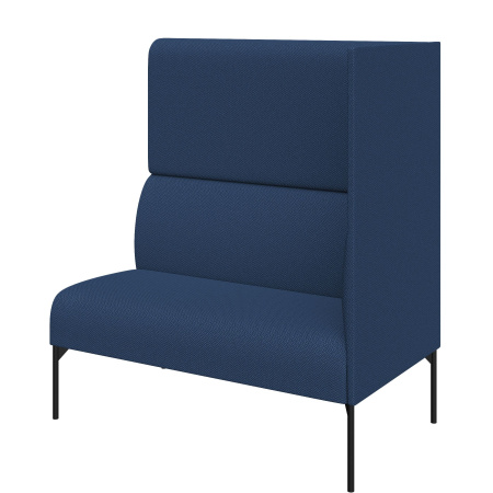 Диван Бридж. Модуль 2-местный левый высокий. (Модуль 2-местный левый высокий sweet_blue)