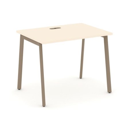 Стол рабочий ES.SP-1-LP (980х730х750) (Сатин/Металл Латте)