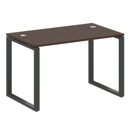 Стол письменный Metal System Style БО.СП-2 1200x720x750 (Венге Цаво/Антрацит металл)